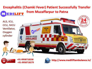 Hi-tech Road Ambulance in Ranchi by Medilift at an Economical Cost