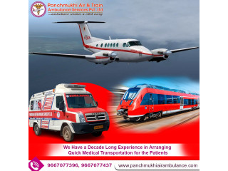 Get Trouble No More while Shifting Patients via Panchmukhi Train Ambulance in Patna