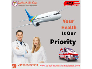Get Panchmukhi Air Ambulance Services in Guwahati with a Wide Range of Medical Tools