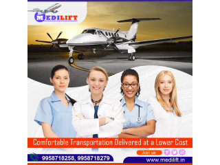 Get Air Ambulance Service in Ranchi by Medilift with World Class Medical Amenities