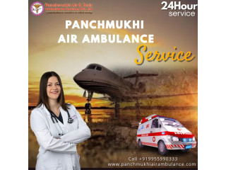 Pick Panchmukhi Air Ambulance Services in Patna with Most Advanced Medical Squad