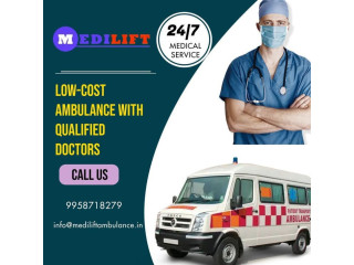 Medilift Ambulance Service in Rajendra Nagar, Patna with Modern Technology
