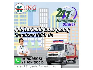 King Ambulance Service In Rajendra Nagar Where  Skilled And Dedicated Medical Staff.