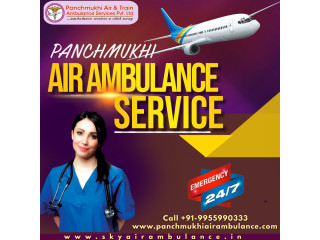 Take Terrific EMS Based Panchmukhi Air Ambulance Services in Delhi at Low Fare
