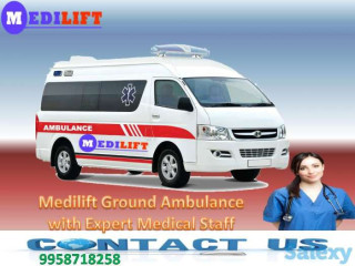 Medilift Ambulance in Ranchi with 24X7 Patient Transfer Service