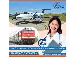 Falcon Train Ambulance in Patna is the Best Solution Offered for Critical Medical Emergency