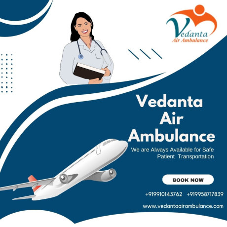 obtain-vedanta-air-ambulance-in-patna-with-superb-medical-support-services-big-0