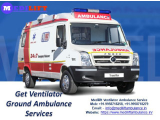 Medilift Ambulance in Boring Road, Patna with Life-Saving Technology