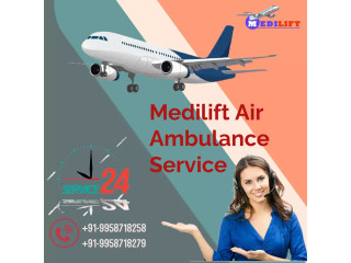 Gain Air Ambulance Services in Guwahati by Medilift with World-Class Medical Support