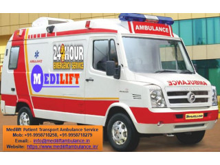 Ambulance Services in Patna with Advance Life Support Technology by Medilift