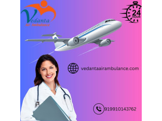Use Modern Medical Tools to Transfer Ill Patients by Vedanta Air Ambulance Service in Siliguri
