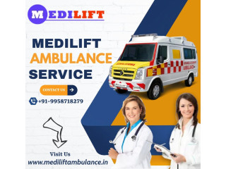 Medilift Ambulance in Ranchi with a Trained Paramedical Team and High Technology