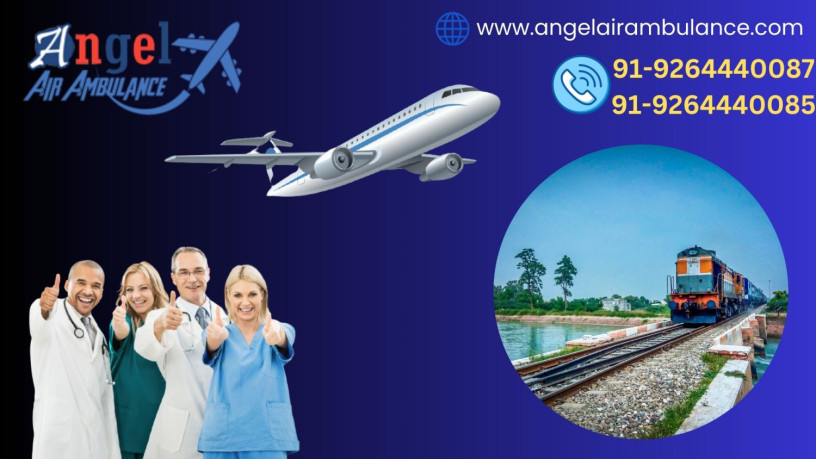 obtain-high-class-angel-air-ambulance-from-ranchi-with-all-curative-care-big-0