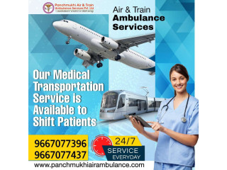 Select Patient Transportation to any Location by Panchmukhi Air and Train Ambulance Services in Allahabad