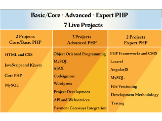 PHP Training in Delhi, SLA IT Institute, Live Project, Git, Laravel Course with 100% Job