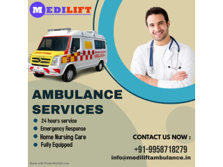Medilift Ambulance in Gandhi Maidan, Patna  A Finest Patient Transfer Service
