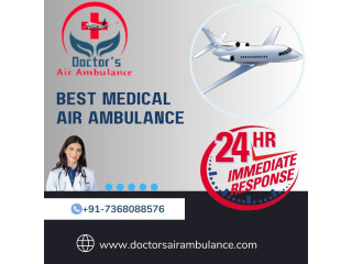 Pick the Best Air Ambulance Services In Kolkata by Doctors with Expert Medical Care Team