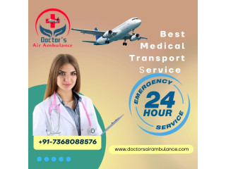 Take Air Ambulance Services In Ranchi by Doctors for Easy Shifting