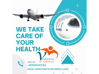 Hire Vedanta Air Ambulance Service in Dibrugarh with Authentic NICU Setup at Low Fee