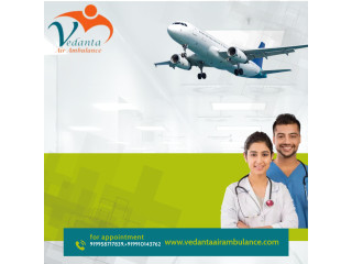 Use Air Ambulance Service in Srinagar by Vedanta with World-Class Medical Care