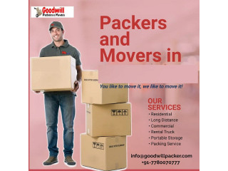 Select Packers and movers in Patna by Goodwill with Safe Shifting