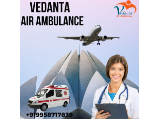 Air Ambulance service in Udaipur with Medication Facility by the Vedanta