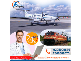 Get Low-Cost ICU Train Ambulance Services in Patna by Falcon Emergency
