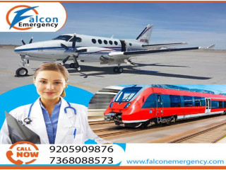 Falcon Train Ambulance in Ranchi is dedicated to Meeting the Quick Transportation