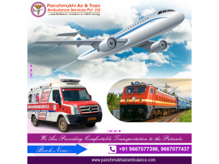 Choose Panchmukhi Train Ambulance Services in Patna for Transferring Patients