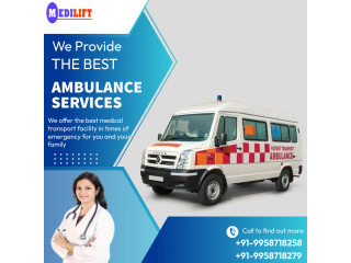 Medilift Road Ambulance Services in Kolkata at an Affordable Price