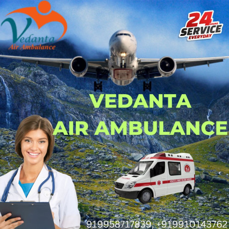 vedanta-air-ambulance-service-in-rajkot-for-competent-ailing-shifting-big-0