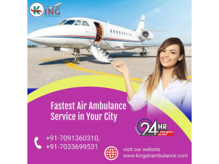 King Air Ambulance Patna has the Ability to Deliver Non-Risky Medical Transportation