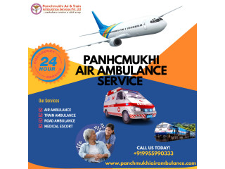 Get Panchmukhi Air Ambulance Services in Jaipur with First Class Medical Transportation