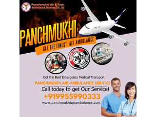 Pick Panchmukhi Air Ambulance Services in Gorakhpur for Hassle-Free Patients Relocation