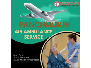 Get Panchmukhi Air Ambulance Services in Siliguri with Responsible Medical Team