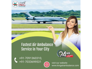 Take Immediate ICU Care King Air Ambulance Services in Kolkata