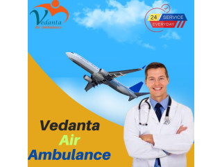 Vedanta Air Ambulance Service in Kochi with Reliable Rescue System