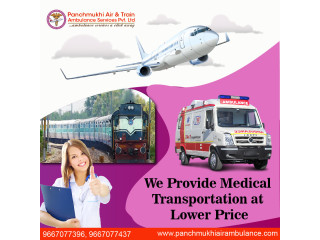 Panchmukhi Train Ambulance in Guwahati is offering Low-cost Medical Evacuation
