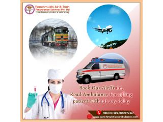 Choose Panchmukhi Train Ambulance in Kolkata Available with Complete Transparency