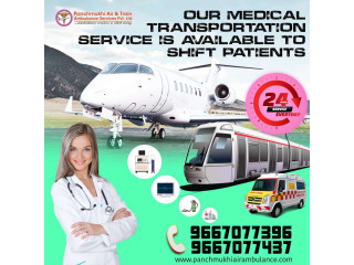 Panchmukhi Train Ambulance in Delhi Operates with Comfort Medical Facilities