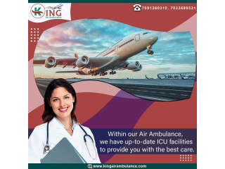 Get Air Ambulance Service in Ranchi by King with Fastest Relocation