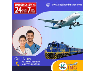 King Train Ambulance in Ranchi with Highly Trained and Experienced Medical Team