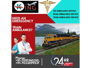 Hire King Train Ambulance in Kolkata with Efficient Medical Emergency Facilities