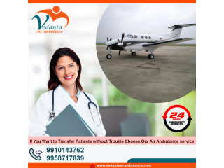 Vedanta Air Ambulance Service in Jodhpur Take with Skilled Paramedics