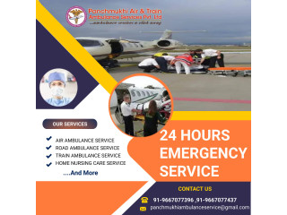 Pick Low-Cost Panchmukhi Air Ambulance Services in Mumbai with Curative Medical
