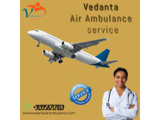 Utilize Air Ambulance Service in Silchar by Vedanta with Therapeutic Life-Support Equipment