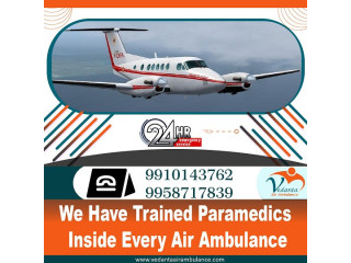 Select Air Ambulance Service in Kharagpur by Vedanta with Advanced Medical Care