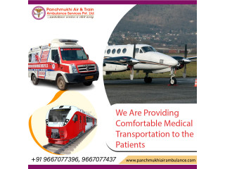 Get Panchmukhi Train Ambulance Services in Patna with Unique ICU setup