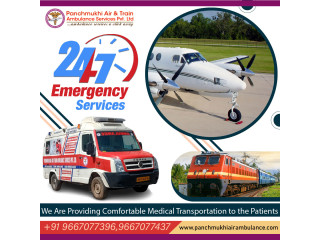 Get Fast and Low-Cost Train Ambulance in Ranchi by Panchmukhi