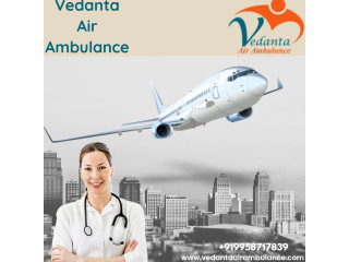 Avail the Vedanta Air Ambulance Service in Kochi with skilled Medical Assistance